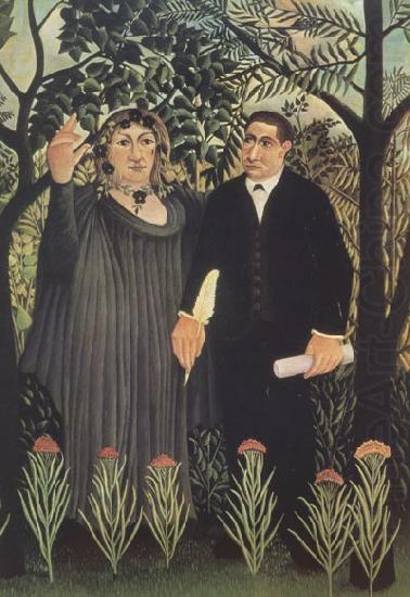 The Muse Inspiring the Poet, Henri Rousseau